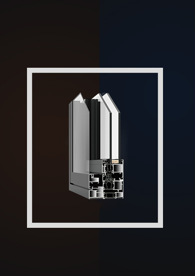 XNK110极窄静音一体外开系统窗
